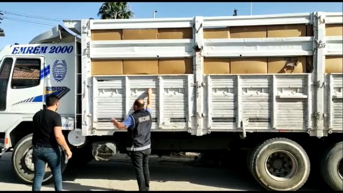 5 milyon adet dolu makaron ele geçirildi