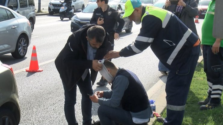 Aynı yerde iki kaza: 3 yaralı 