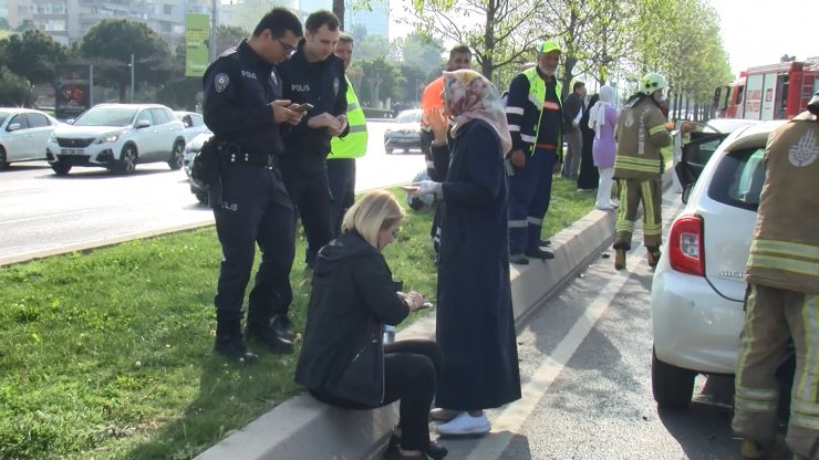 Aynı yerde iki kaza: 3 yaralı 