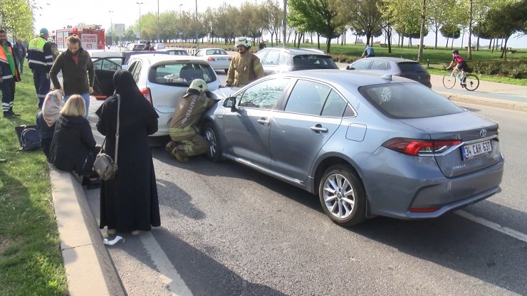 Aynı yerde iki kaza: 3 yaralı 