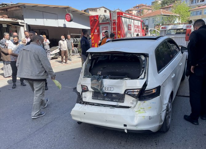 Rampadan kayan otomobilin çarptığı kadın hayatını kaybetti