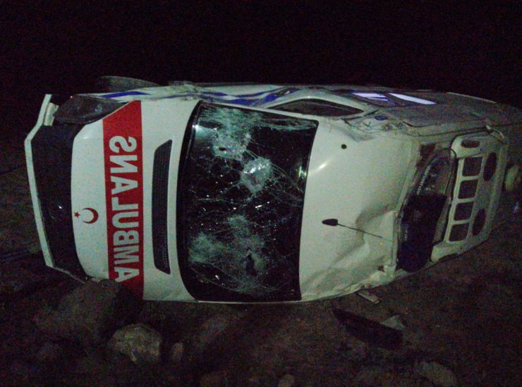 Devrilen ambulansta yaralanan SMA'lı Elif bebek, taburcu oldu