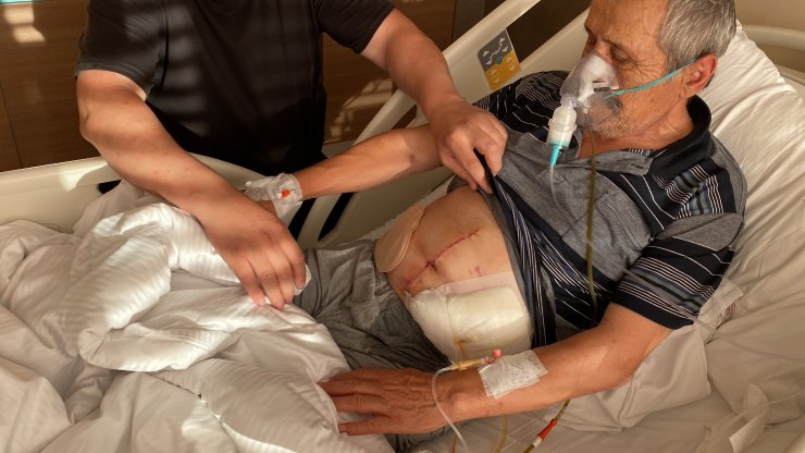 Gaziyi, 'Kim olursa olsun' diyerek dövüp, hastanelik ettiler