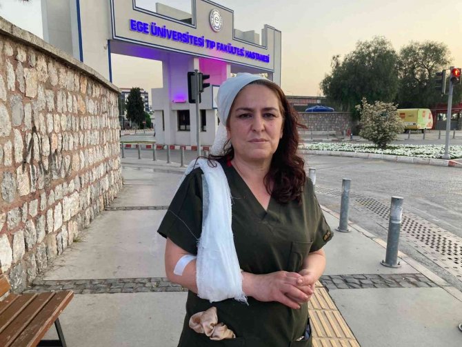 Hastane içerisinde, doktordan doktor eşine şiddet