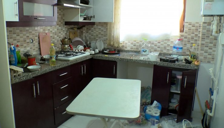 Operasyon yapılan hücre evi görüntülendi