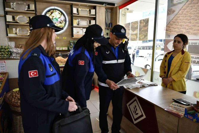 Tatlıcılara bayram denetimi