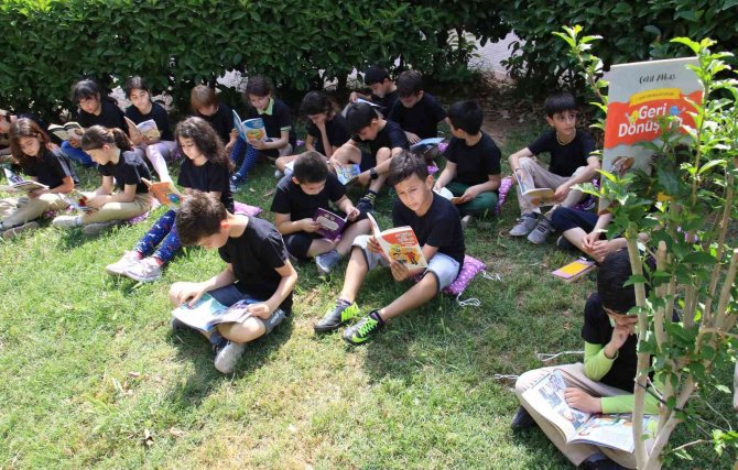Ağaçlar kitap açtı