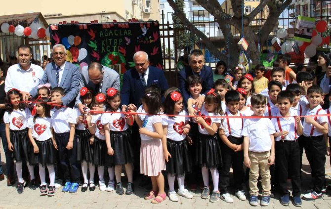 Ağaçlar kitap açtı