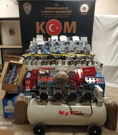 Kaçak tütün ve sigara operasyonu