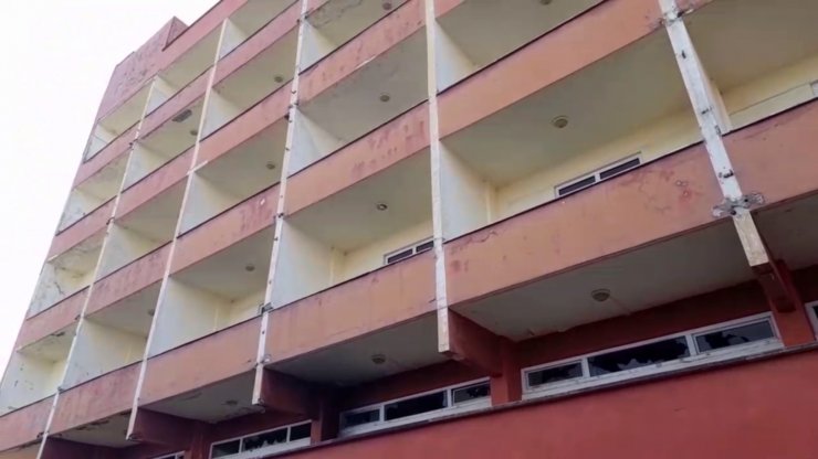 Otelin havuzu sokak hayvanlarına ölüm tuzağı oldu