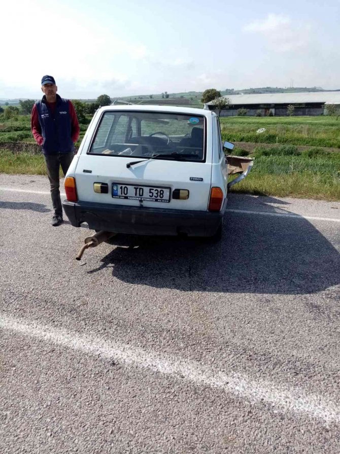 Otomobil takla attı: 2 yaralı