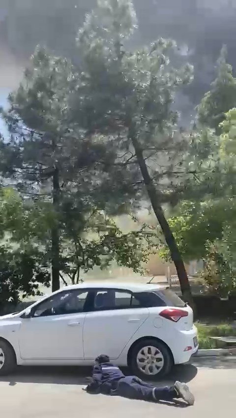 Patlama anından dehşete düşüren yeni görüntü