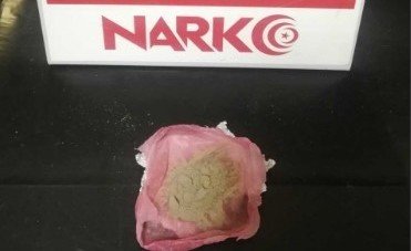 Sabun kutusundan uyuşturucu çıktı