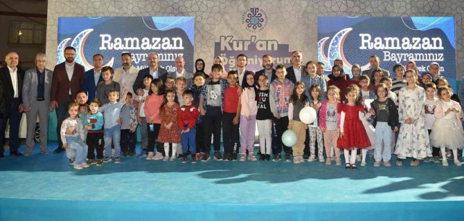 Kur’an öğreniyorum yarışmasında ödüller sahiplerini buldu
