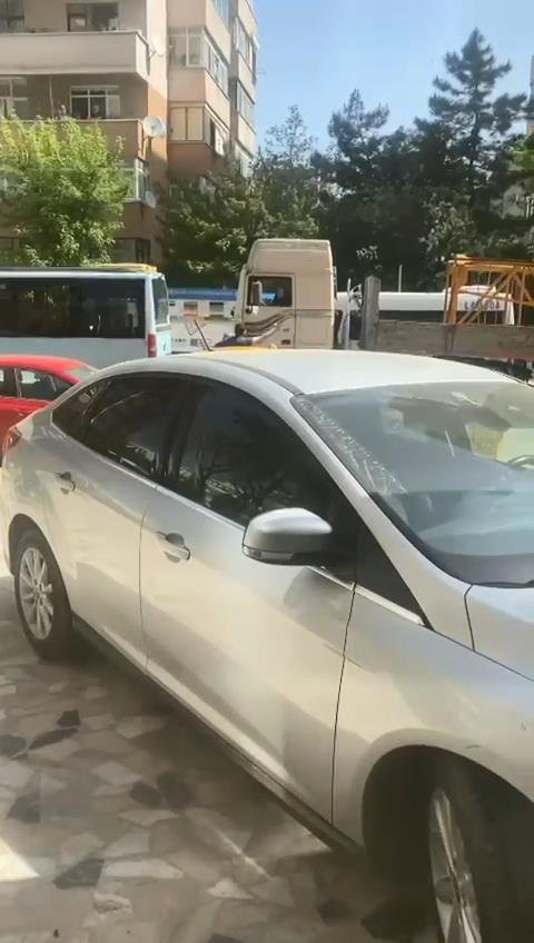 Tartıştığı TIR şoförünü yumrukladı 