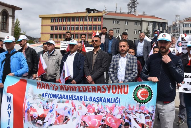 Konya, Aksaray, Afyonkarahisar ve Karaman'da "1 Mayıs" kutlandı