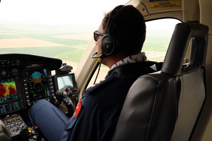 Bayram denetiminde helikopteri çeken sürücülere 'telefon' cezası