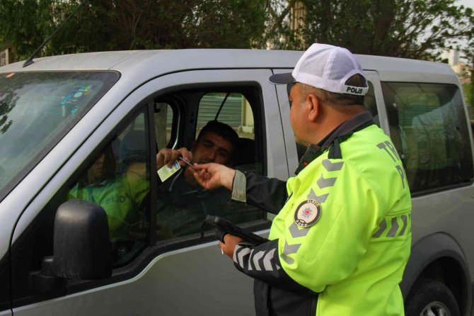 Bayram öncesi drone destekli trafik denetimi
