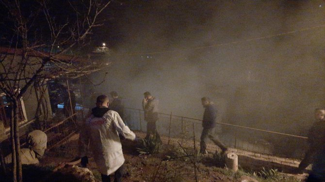 Konya’da yangın! Anne ve oğlu enkaz altında aranıyor