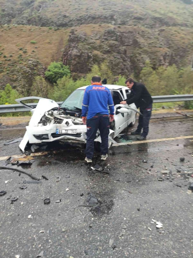 Trafik kazası: 4 yaralı