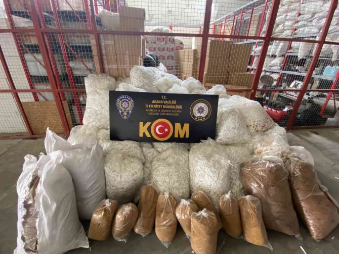 5 milyon 640 bin kaçak makaron ele geçirildi