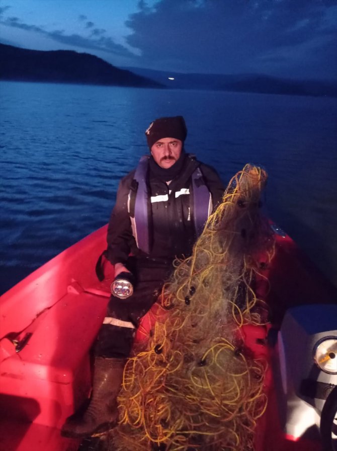 Altınapa Baraj Gölü'nde bayram denetimi