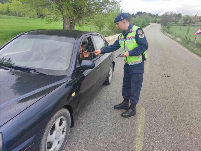 Jandarmadan bayram öncesi dronlu denetim