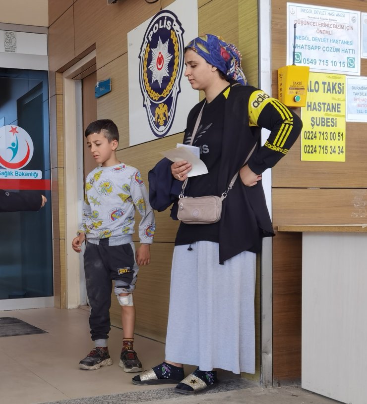 Köpeğin saldırdığı çocuk yaralandı