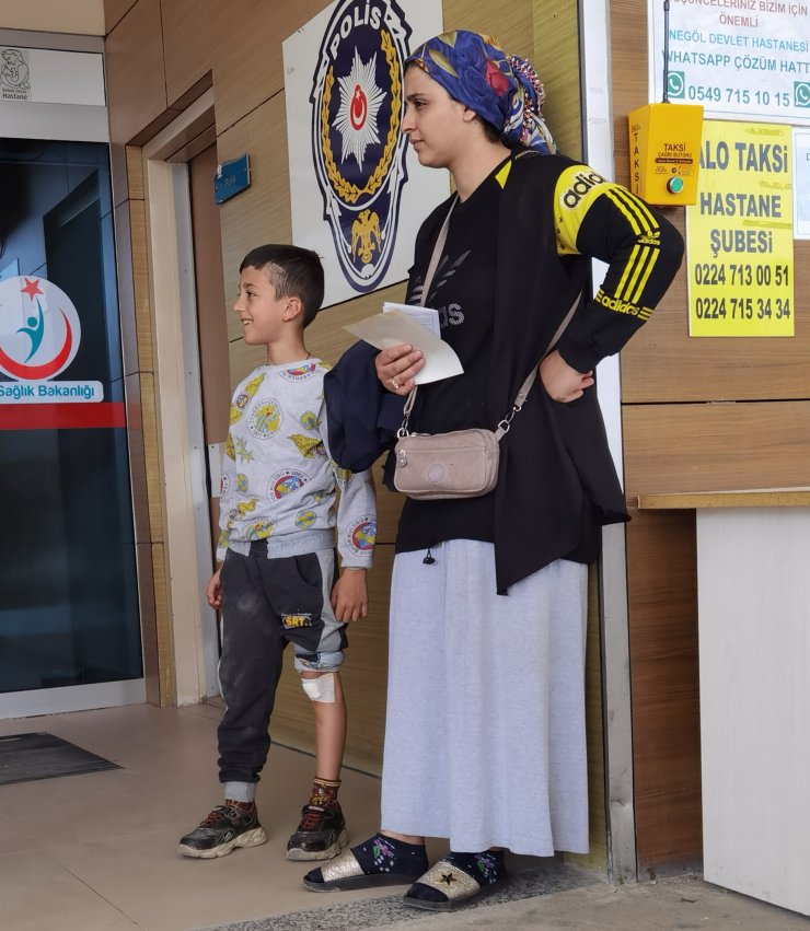 Köpeğin saldırdığı çocuk yaralandı