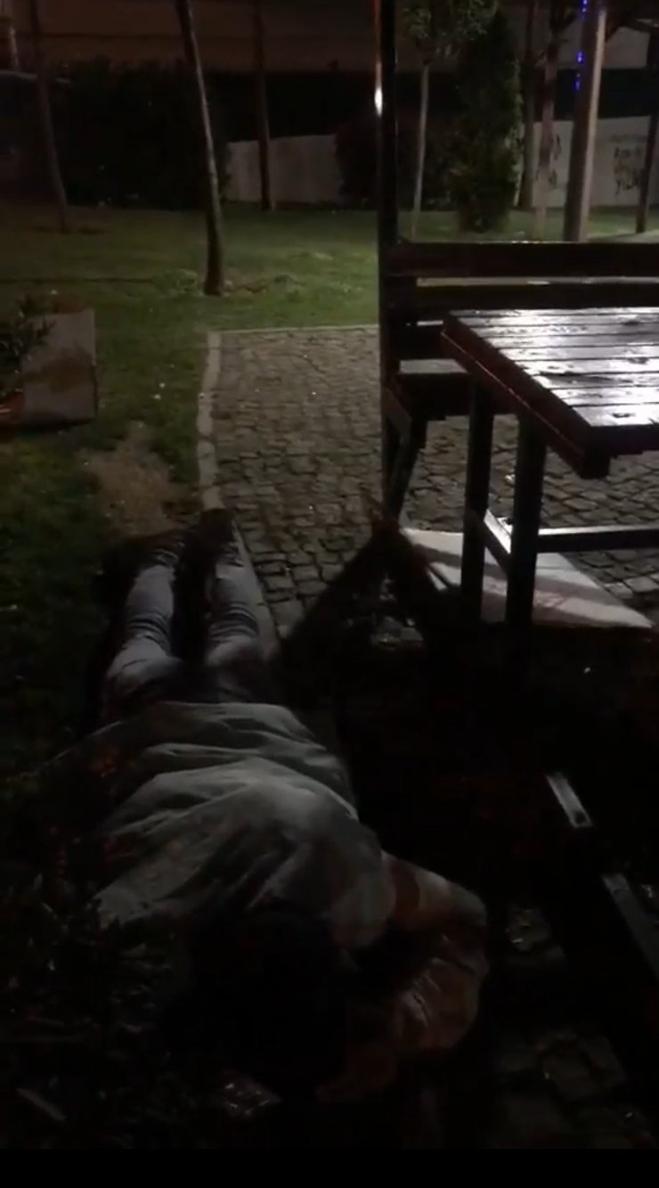 "Anne sırtımdan vuruldum"