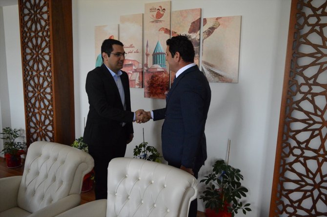 Hüyük'te bayramlaşma programı yapıldı