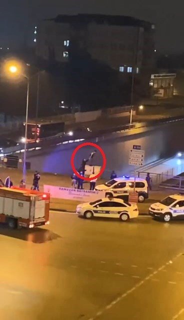 İntiharı polis engelledi