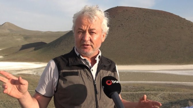 Meke Gölü’ne yoğun kış yağışları da yetmedi