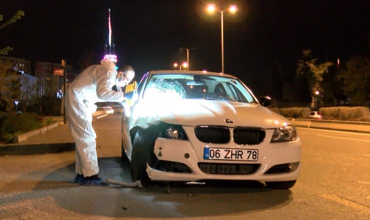 Otomobilin çarptığı yaya hayatını kaybetti
