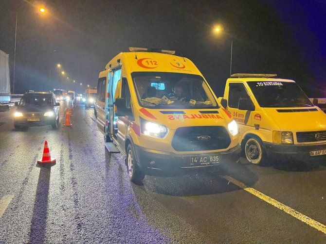 Zincirleme kazada 5 kişi yaralandı