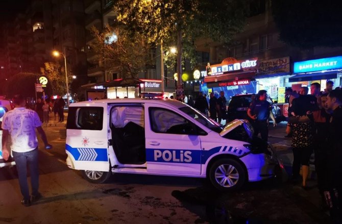 Hastaneye gitmemek için polis aracına kaza yaptırıp kaçmaya çalıştı
