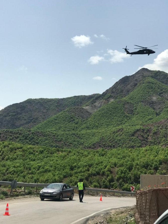 Helikopterli trafik denetimi