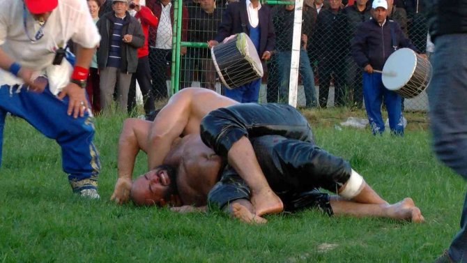 Konyalı pehlivan başpehlivan oldu