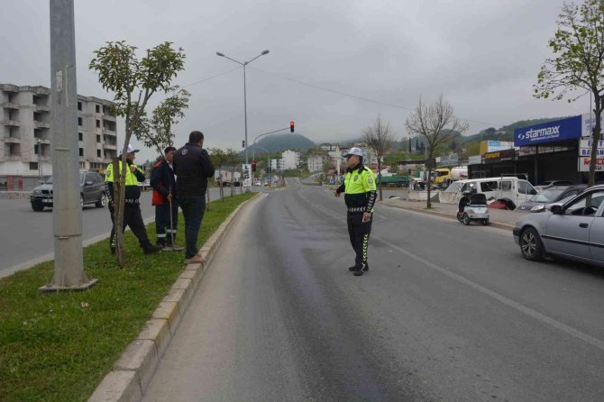 Polis ekiplerinden örnek duyarlılık