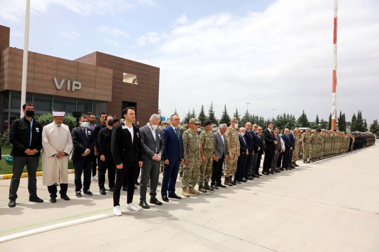 Şehit Teğmen Bahadır, törenle memleketine uğurlandı