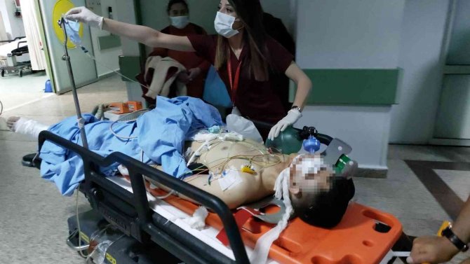 Uykunun etkisiyle 5. kattan düşerek ağır yaralandı