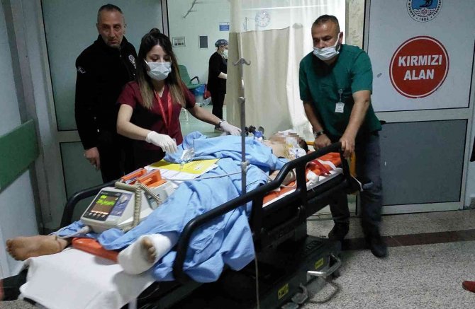 Uykunun etkisiyle 5. kattan düşerek ağır yaralandı