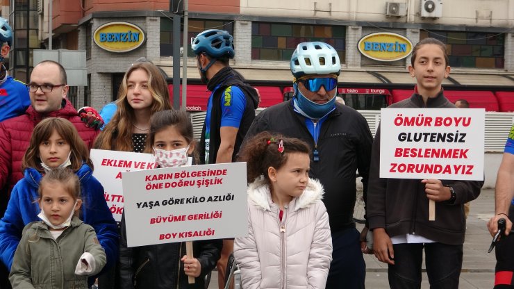 Çölyak hastaları için pedal çevirip, glutensiz ürün dağıtacaklar