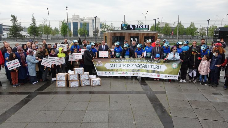 Çölyak hastaları için pedal çevirip, glutensiz ürün dağıtacaklar