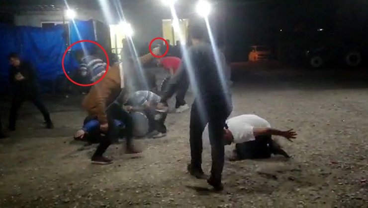 Düğünde zurnacının vurulma anı kamerada