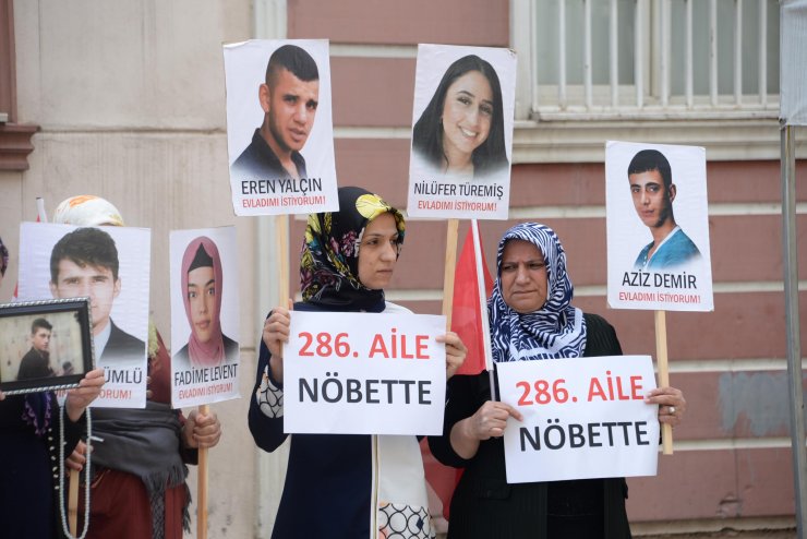 Evlat nöbetinde aile sayısı 286 oldu