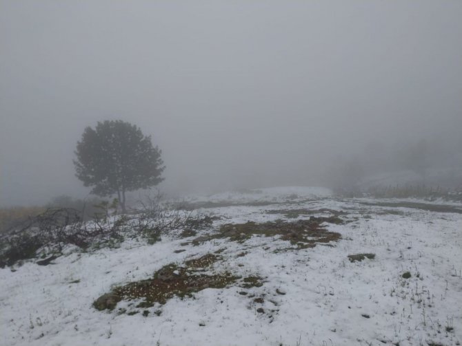 Giresun yaylalarında Mayıs’ta kar sürprizi