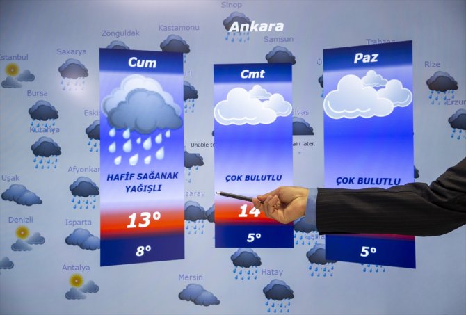 Serin ve yağışlı hava, hafta sonu da etkisini sürdürecek