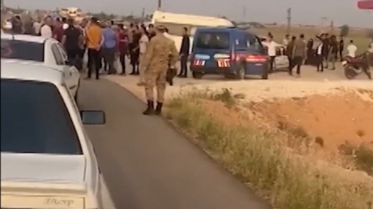 Jandarma, kaza sonrası çıkan kavgayı havaya ateş ederek sonlandırdı