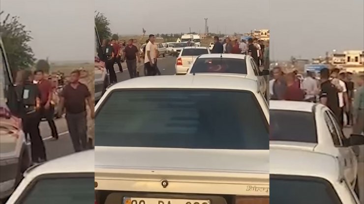 Jandarma, kaza sonrası çıkan kavgayı havaya ateş ederek sonlandırdı